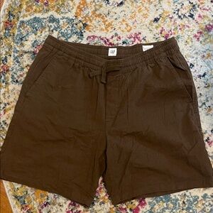 GAP women’s  Dark Brown Drawstring  Shorts
